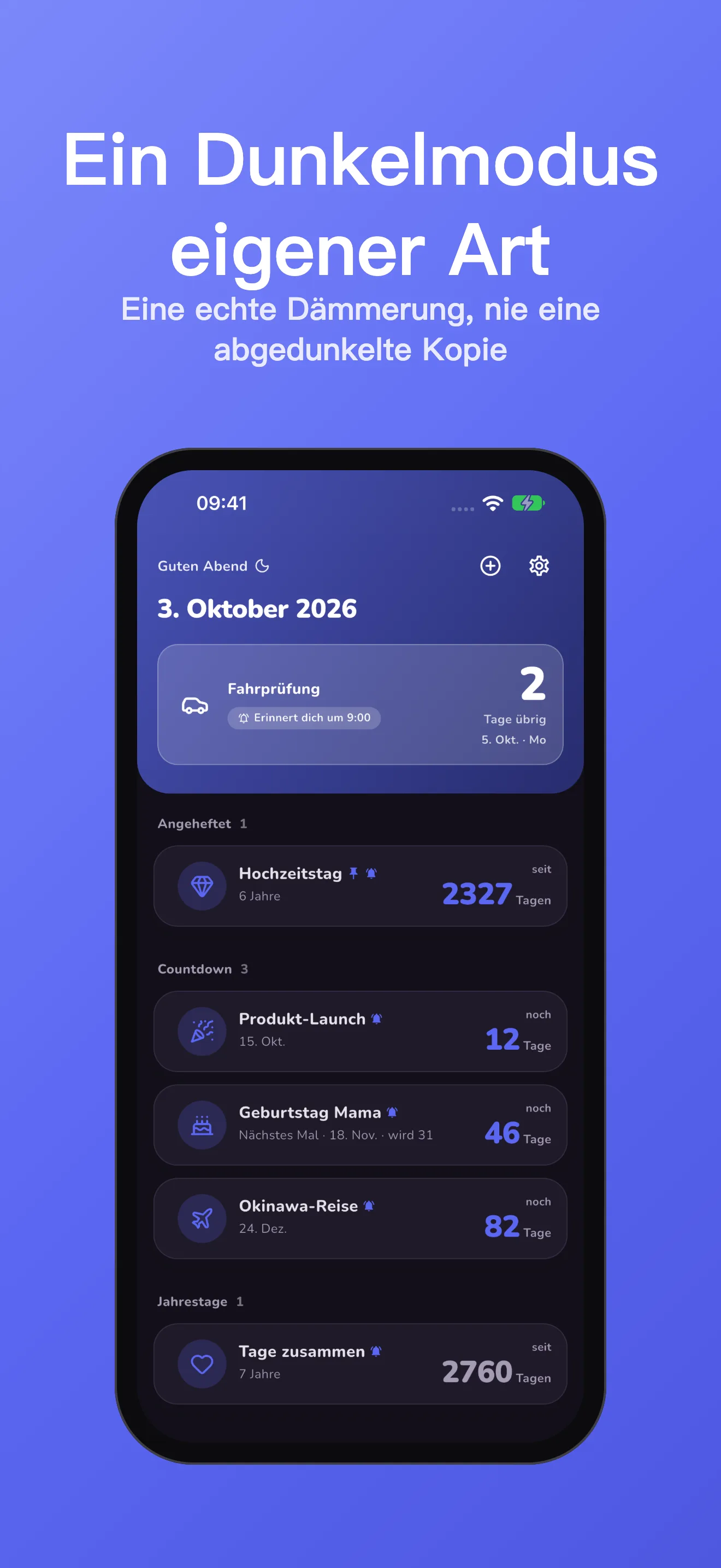 Daystone dark mode