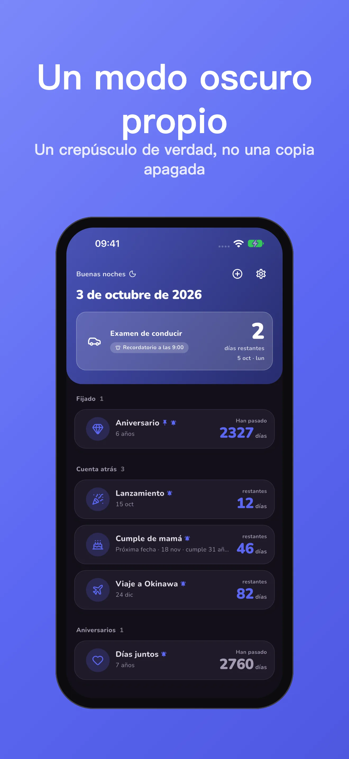 Daystone dark mode