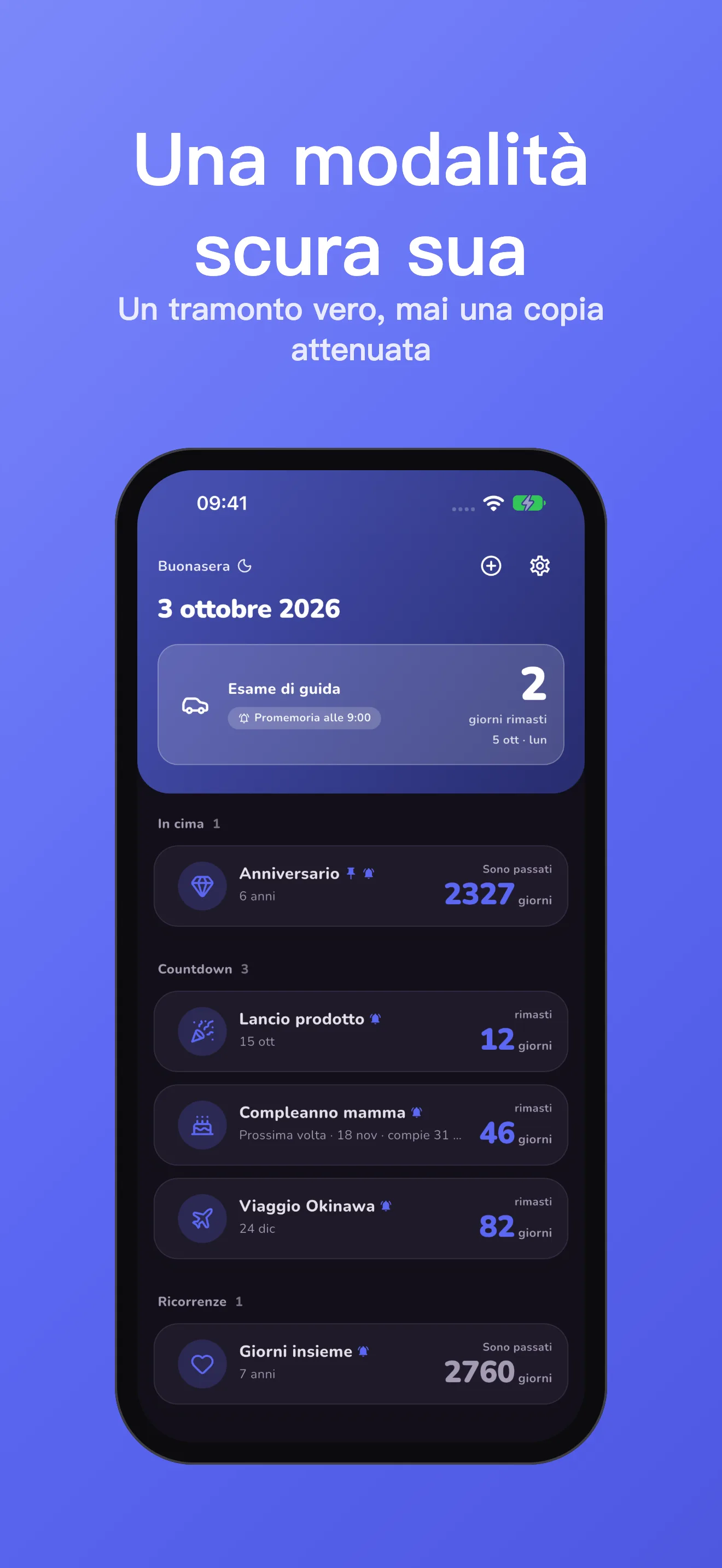 Daystone dark mode