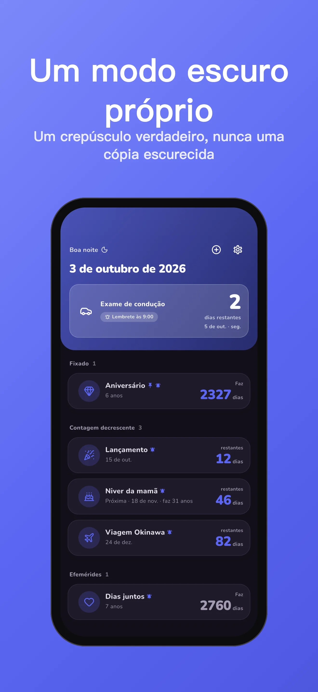 Daystone dark mode