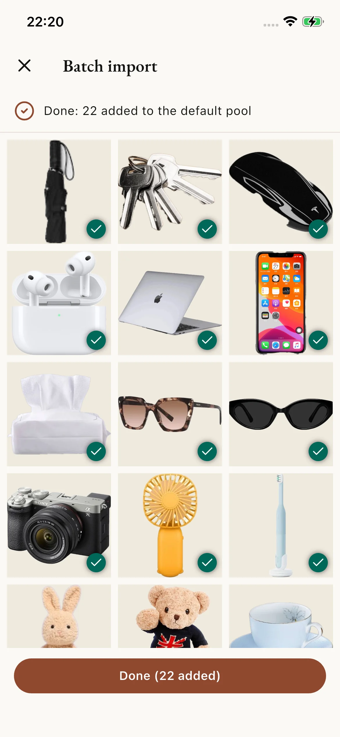 Snap Pack screen 3